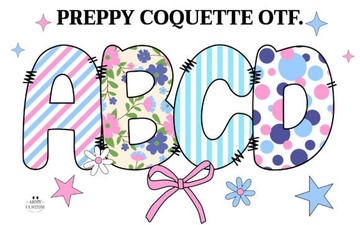 Preppy Coquette Fonts for Creative Web Design