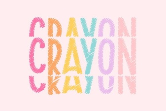 Create with Crayonfriends: a Stacked Font for Playful Design
