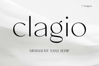 Clagio Font: Versatile Design & Creative Use Cases