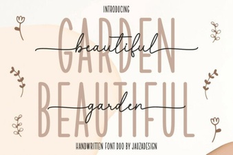 Beautiful Garden Font: Designs for Nature-Inspired Projects